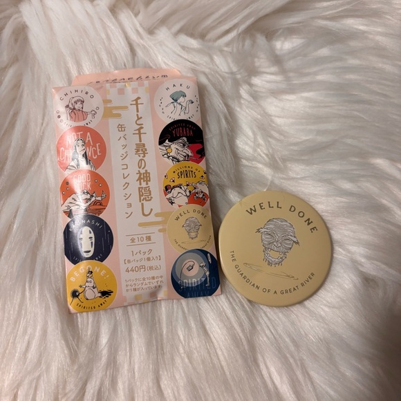 Studio Ghibli Accessories - Studio Ghibli River Spirit Well Done Badge - Spirited Away